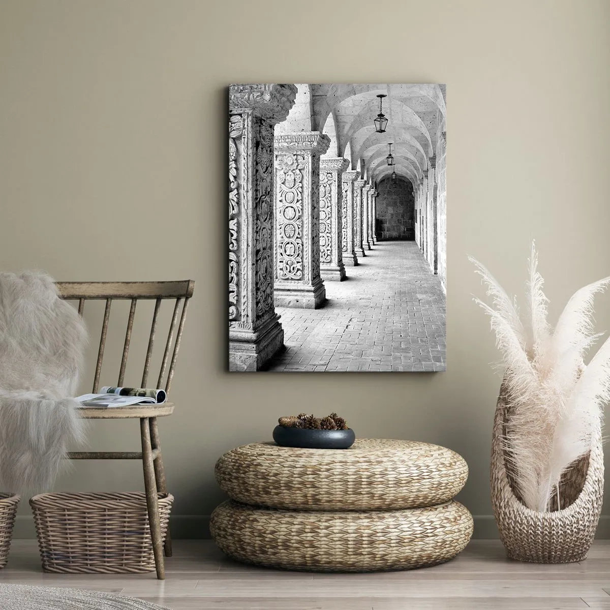 Obraz na płótnie - A dokąd to…? - 45x80 cm