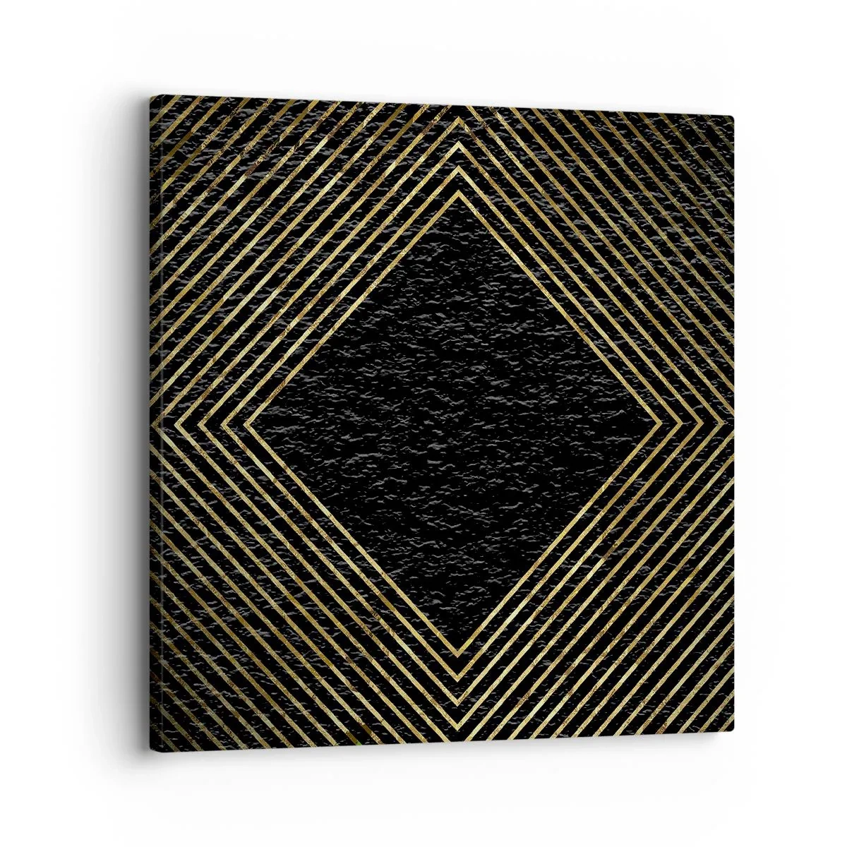 Obraz na płótnie - Geometria w stylu glamour - 30x30 cm