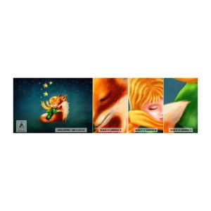 Fototapeta Próbka Standard Eco - Mały Książę - Dla Dzieci, Lis, Chłopiec - 100x30 cm