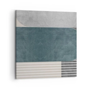 Obraz na płótnie - Kompozycja na poziomie - 50x50 cm