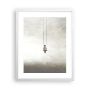 Plakat w białej ramie - Dziecko w nas - 40x50 cm