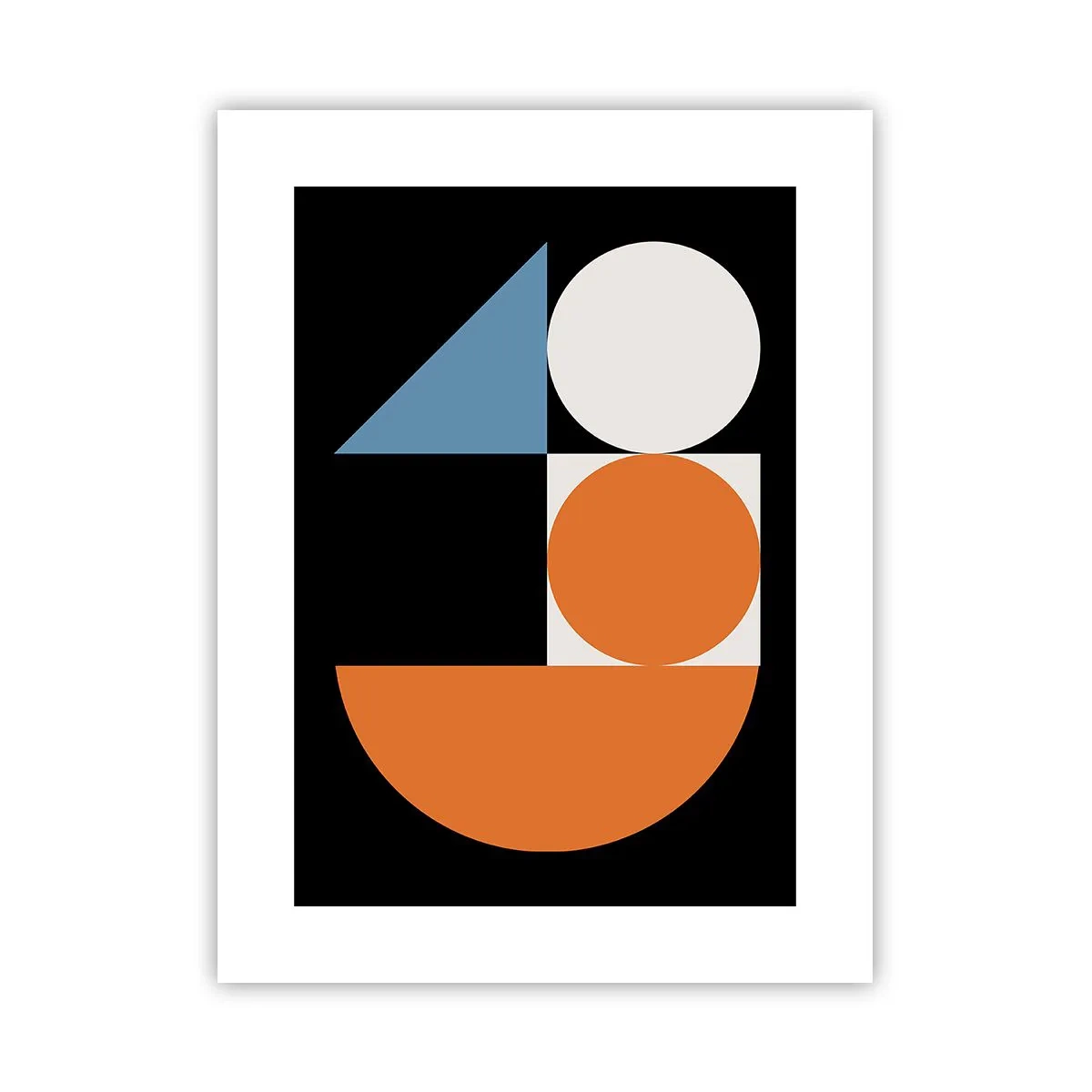 Plakat - Układ figurowy - 30x40 cm