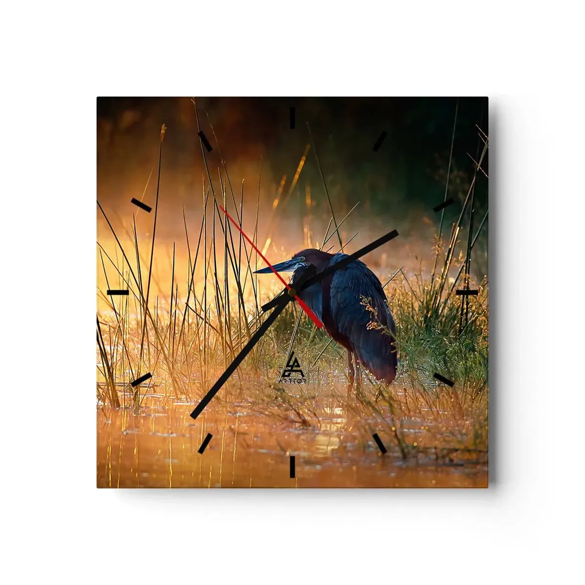 Zegar ścienny - No dajcie mi spokój z tymi zdjęciami - 40x40 cm