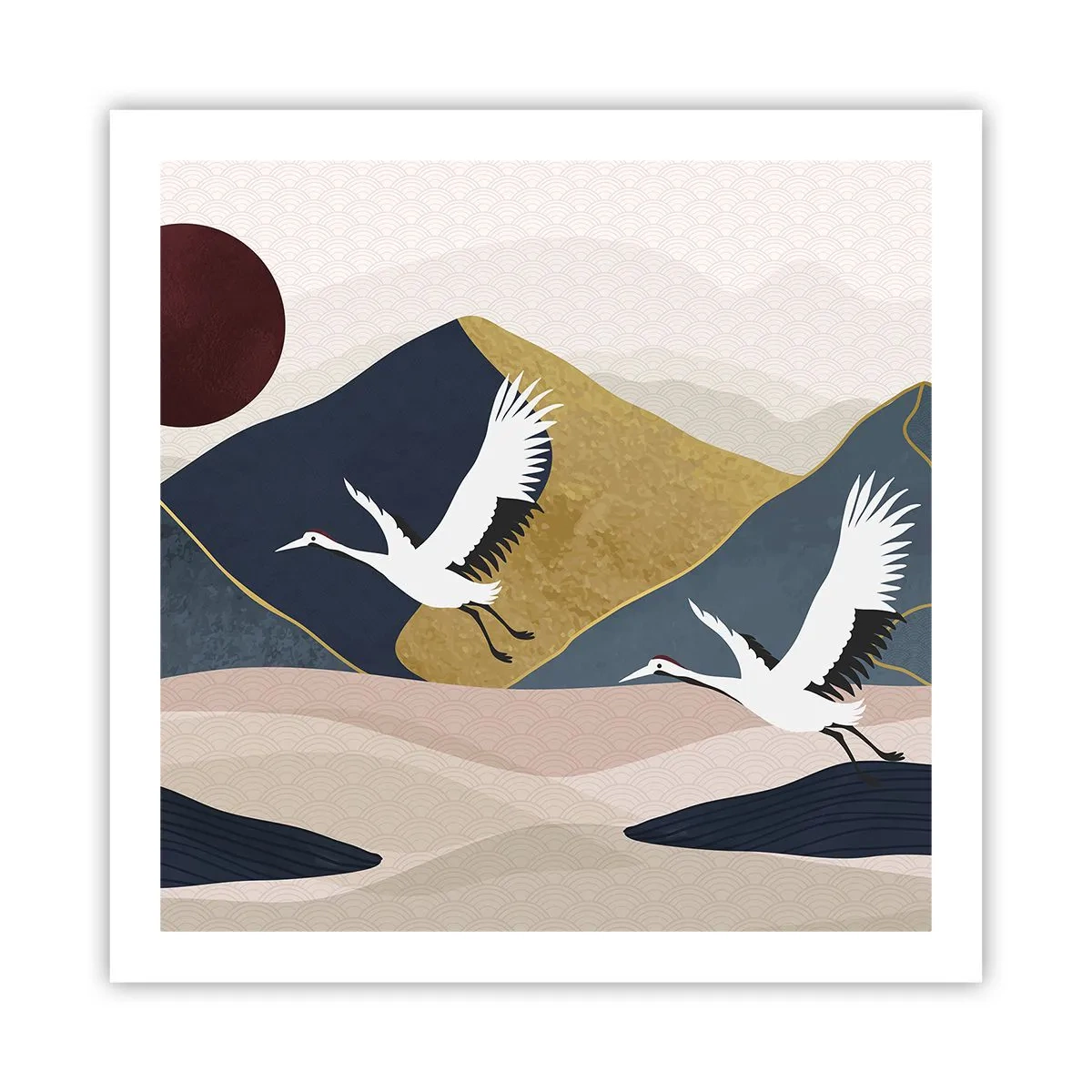Plakat - I znowu ZLECIAŁ dzień - 60x60 cm