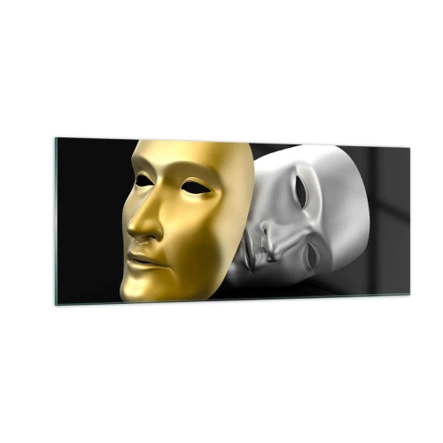 Obraz na szkle - Życie to jest teatr - 100x40 cm