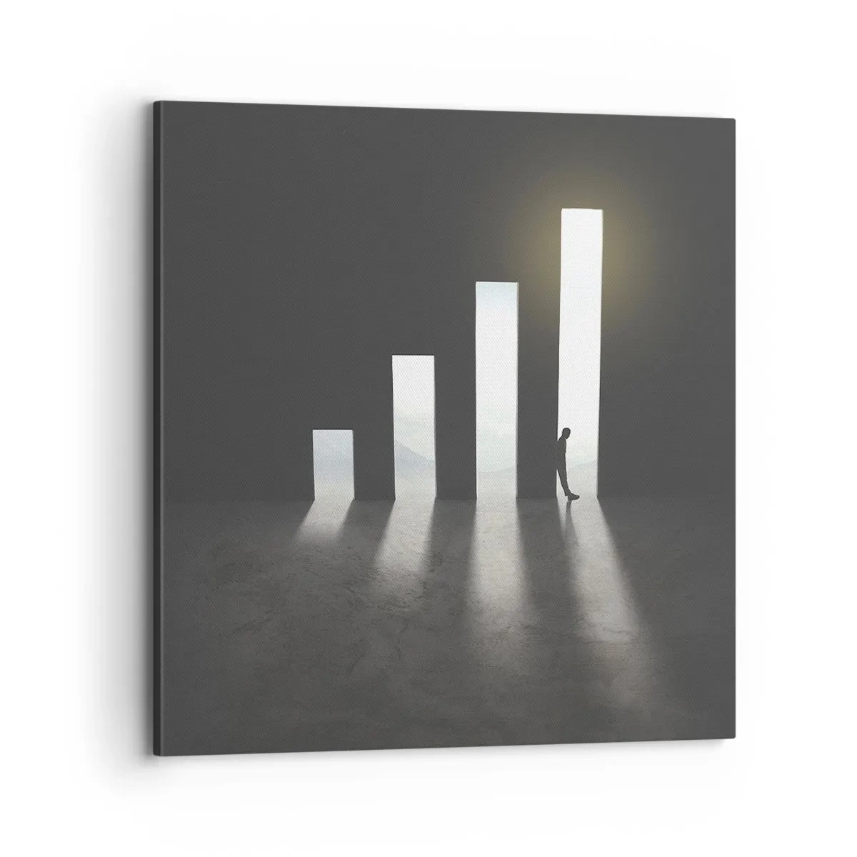 Obraz na płótnie - Sukces – impresja - 70x70 cm