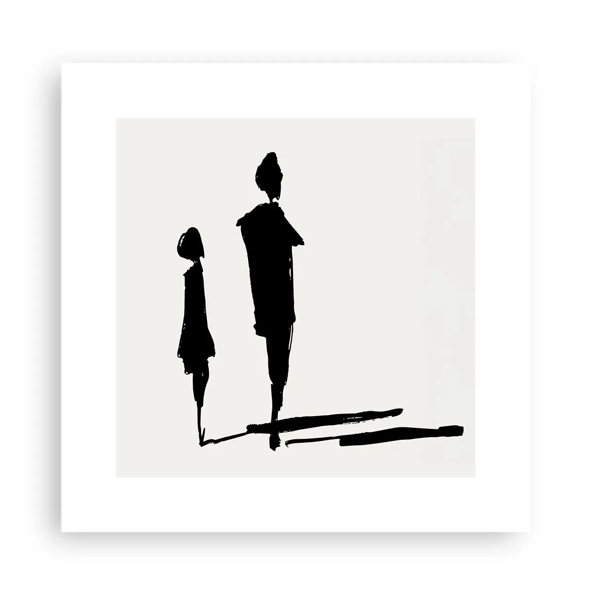 Plakat - Na pewno razem? - 30x30 cm