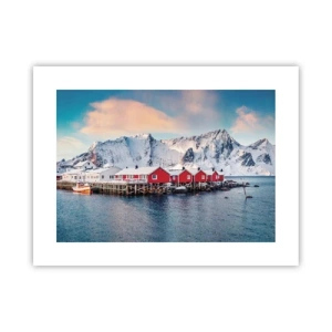 Plakat - Północne ustronie - 40x30 cm