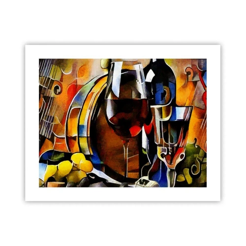 Plakat - I świat nabiera barw - 50x40 cm