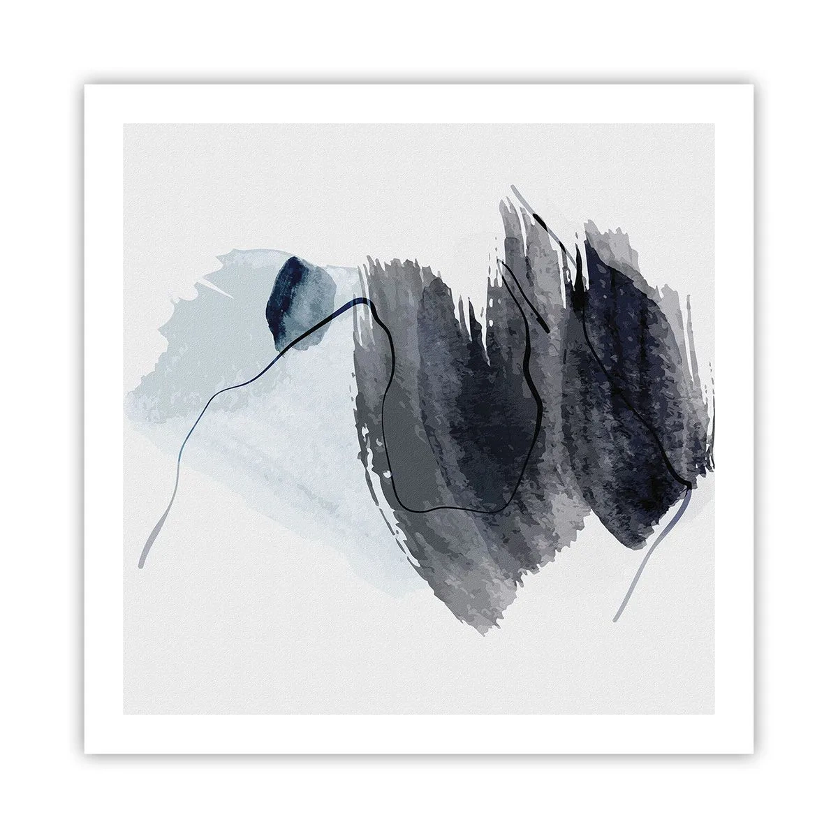 Plakat - Intensywność i ruch - 60x60 cm