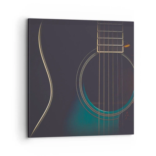 Obraz na płótnie - Chwila zanim zabrzmi - 70x70 cm