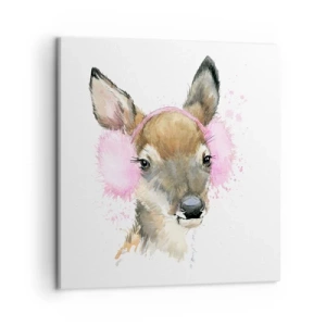 Obraz na płótnie - I mróz już niestraszny - 50x50 cm