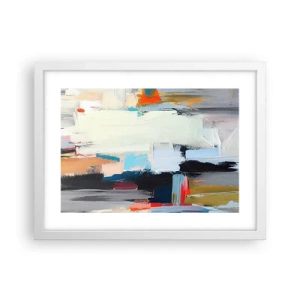 Plakat w białej ramie - Jest metoda? - 40x30 cm