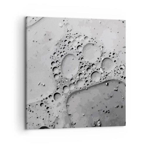 Obraz na płótnie - Slad po spienionym - 50x50 cm