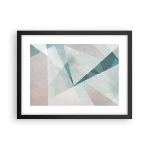 Plakat w czarnej ramie - Spokojnie choć dynamicznie - 40x30 cm