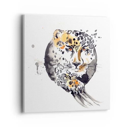 Obraz na płótnie - Drapieżna uroda - 40x40 cm