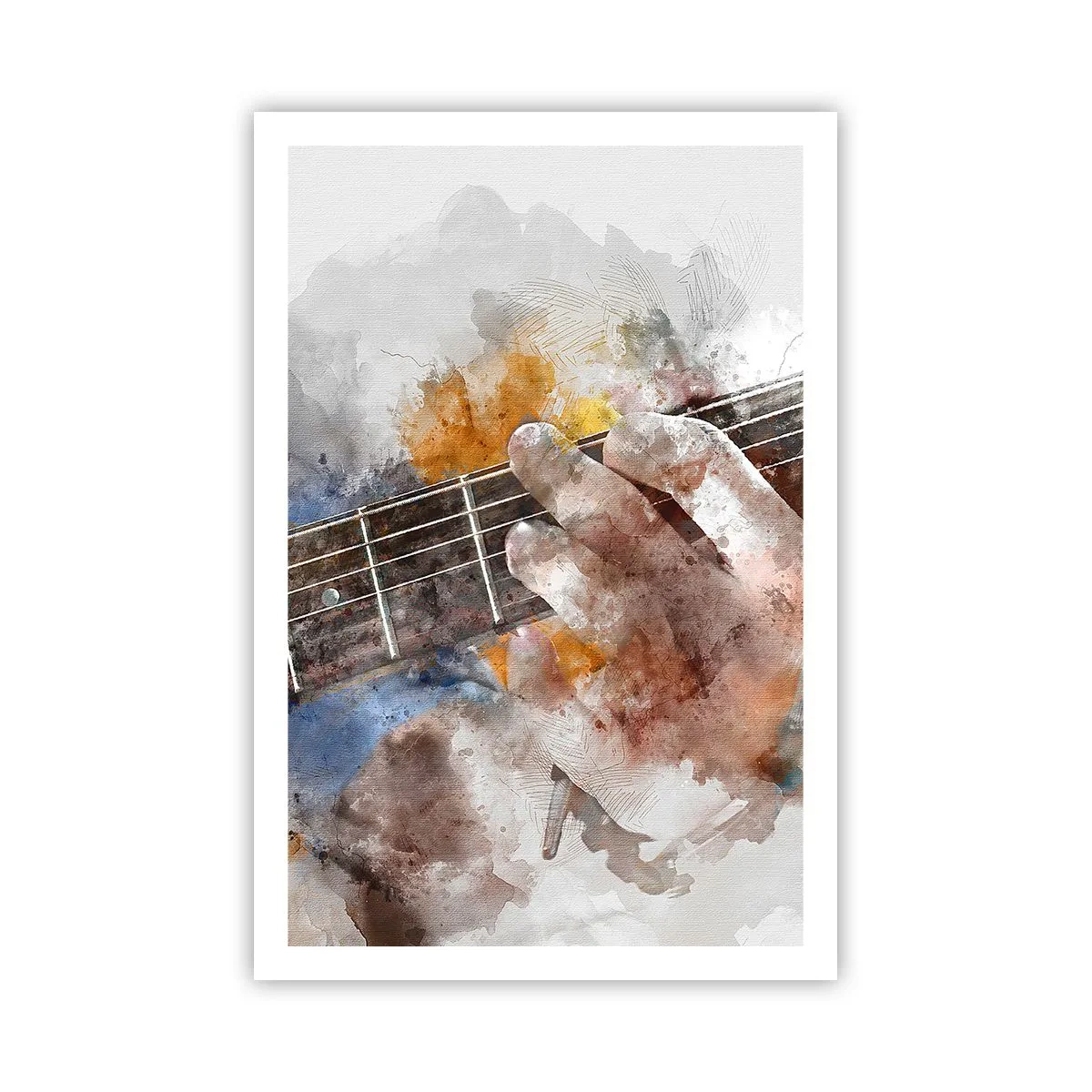 Plakat - Poezja między strunami - 61x91 cm