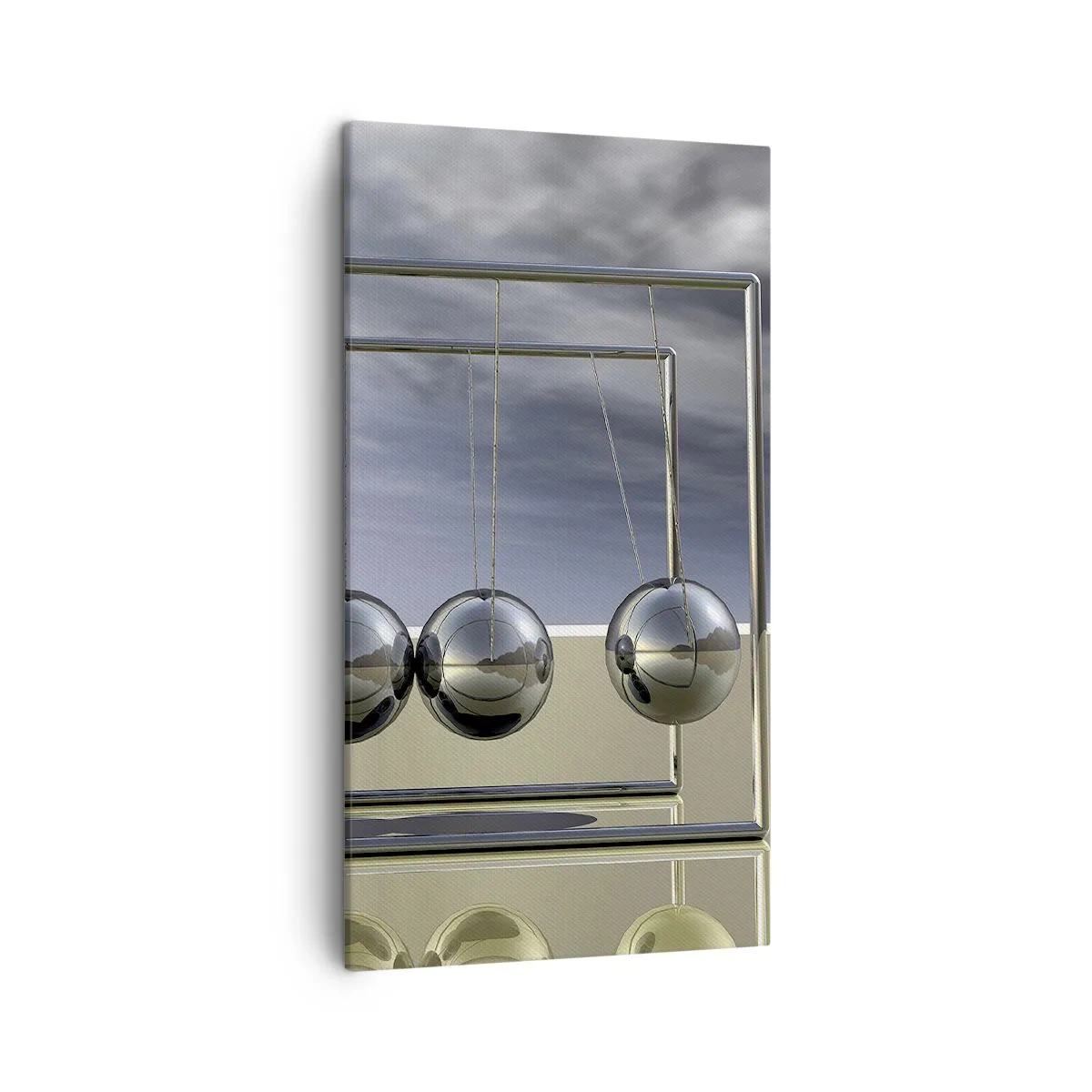 Obraz na płótnie - Energia świata - 45x80 cm