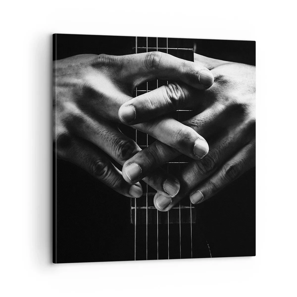 Obraz na płótnie - Modlitwa artysty - 60x60 cm