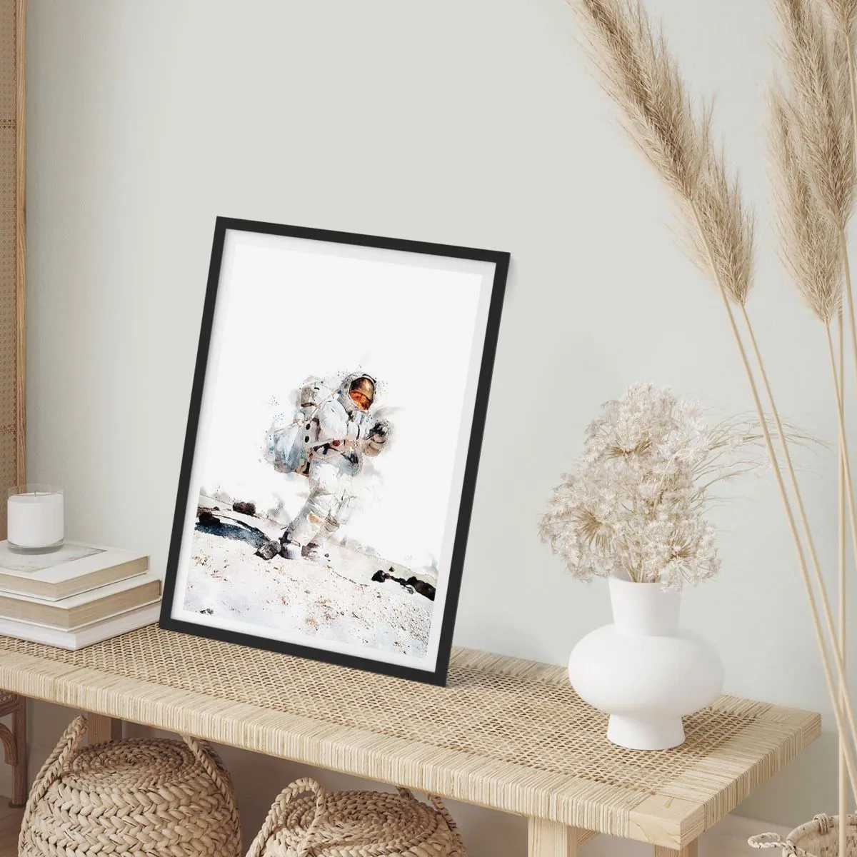 Plakat w czarnej ramie - Wysłannik Ziemi - 61x91 cm