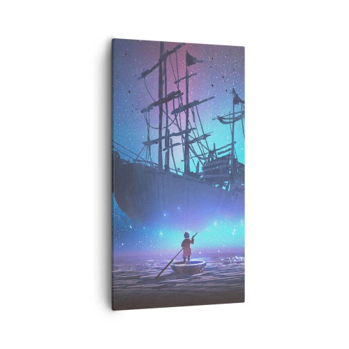 Obraz na płótnie - Spotkanie z mitem morza - 55x100 cm