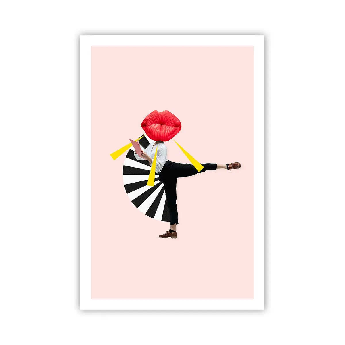 Plakat - Surrealistyczny pop-art - 61x91 cm