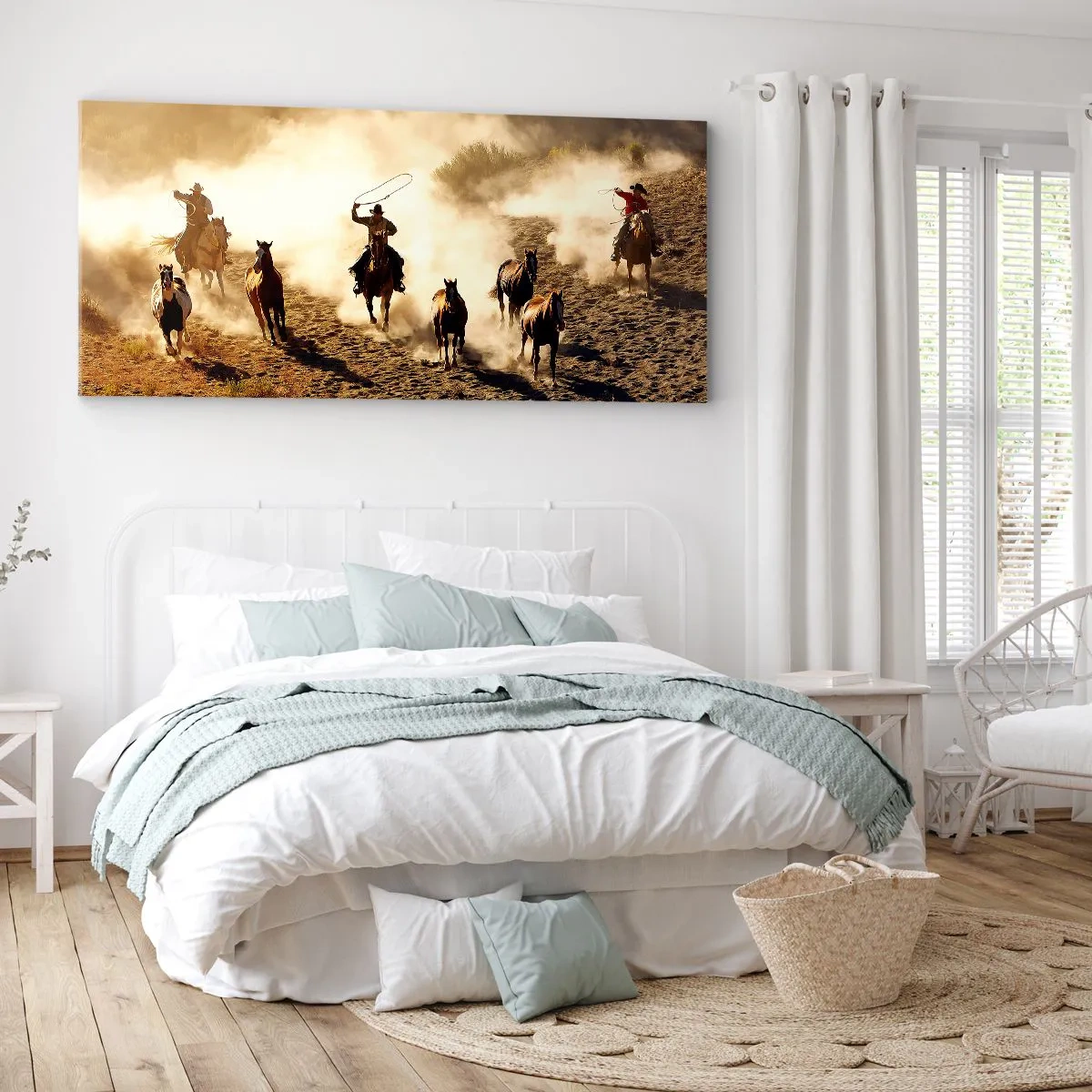 Obraz na płótnie - Naprawdę dziki zachód - 100x40 cm