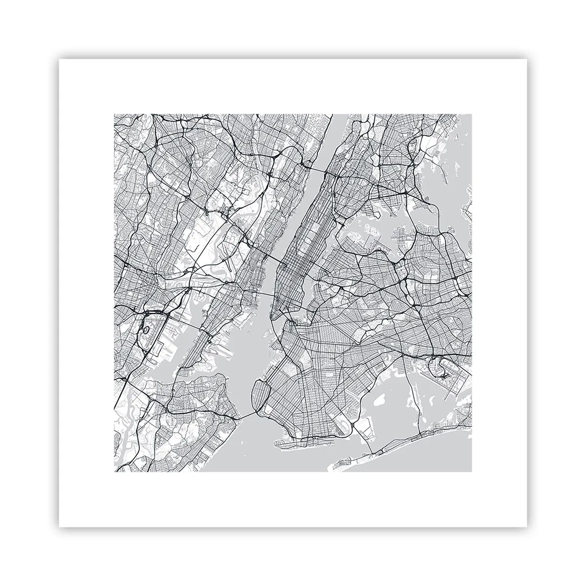 Plakat - Anatomia metropolii - 30x30 cm
