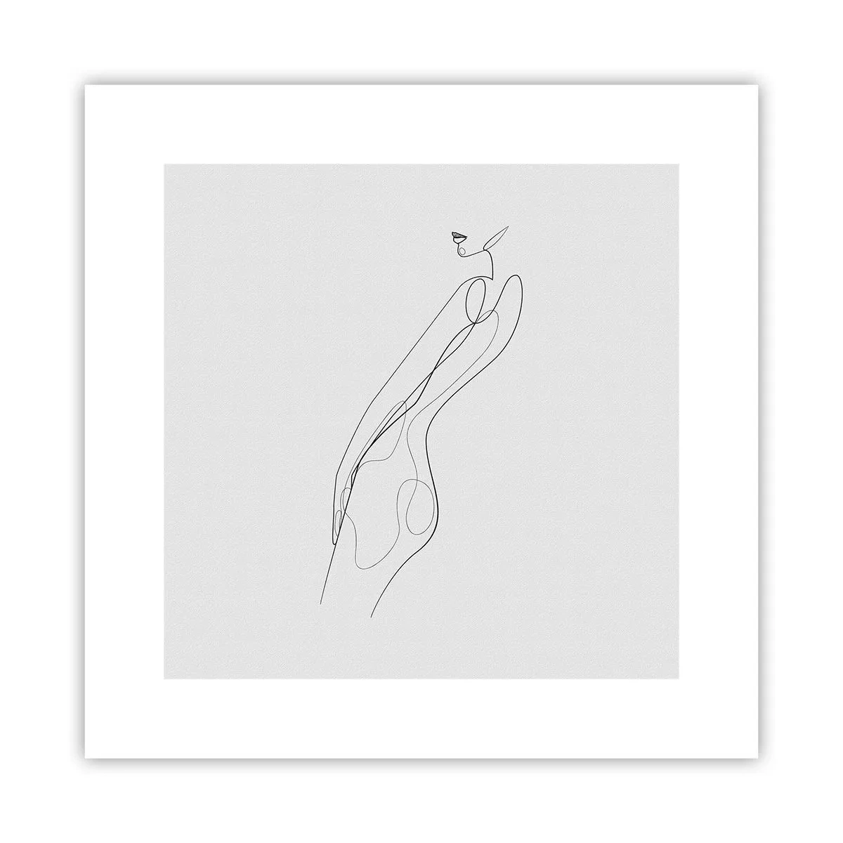 Plakat - Zaledwie obietnica - 30x30 cm