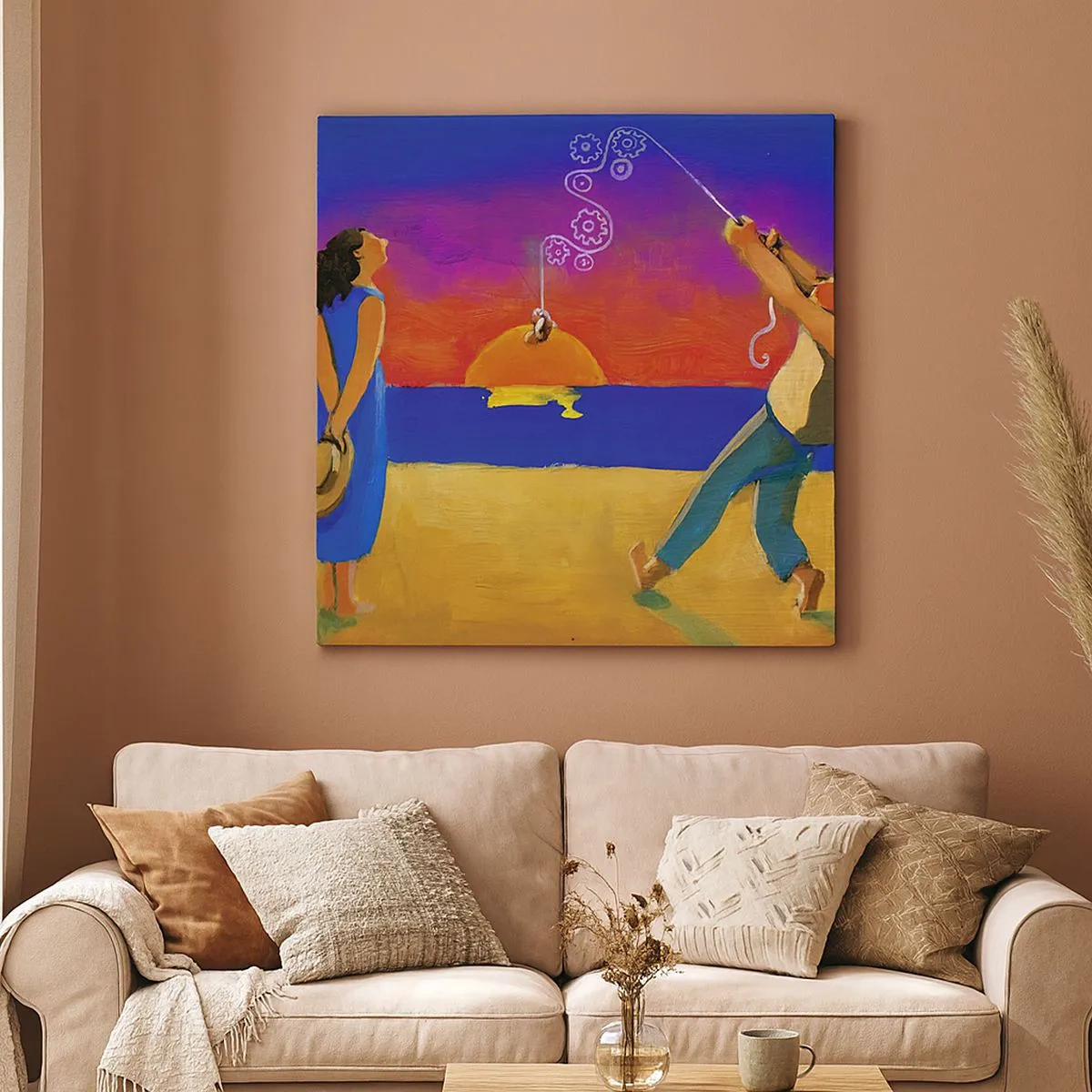 Obraz na płótnie - Więcej niż gwiazdka z nieba - 30x30 cm