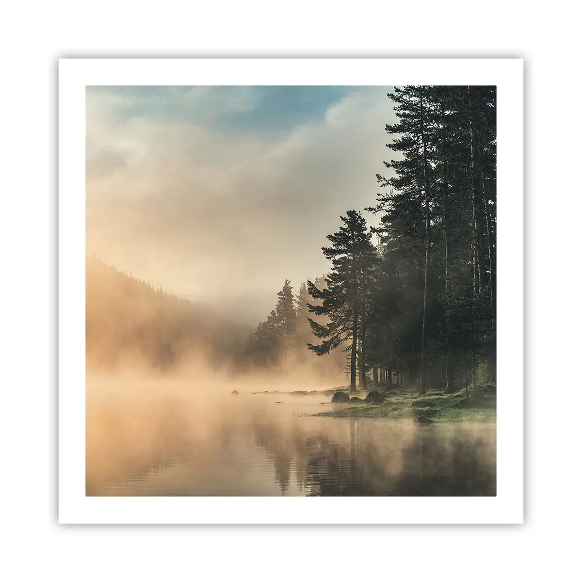 Plakat - Narodziny dnia - 60x60 cm
