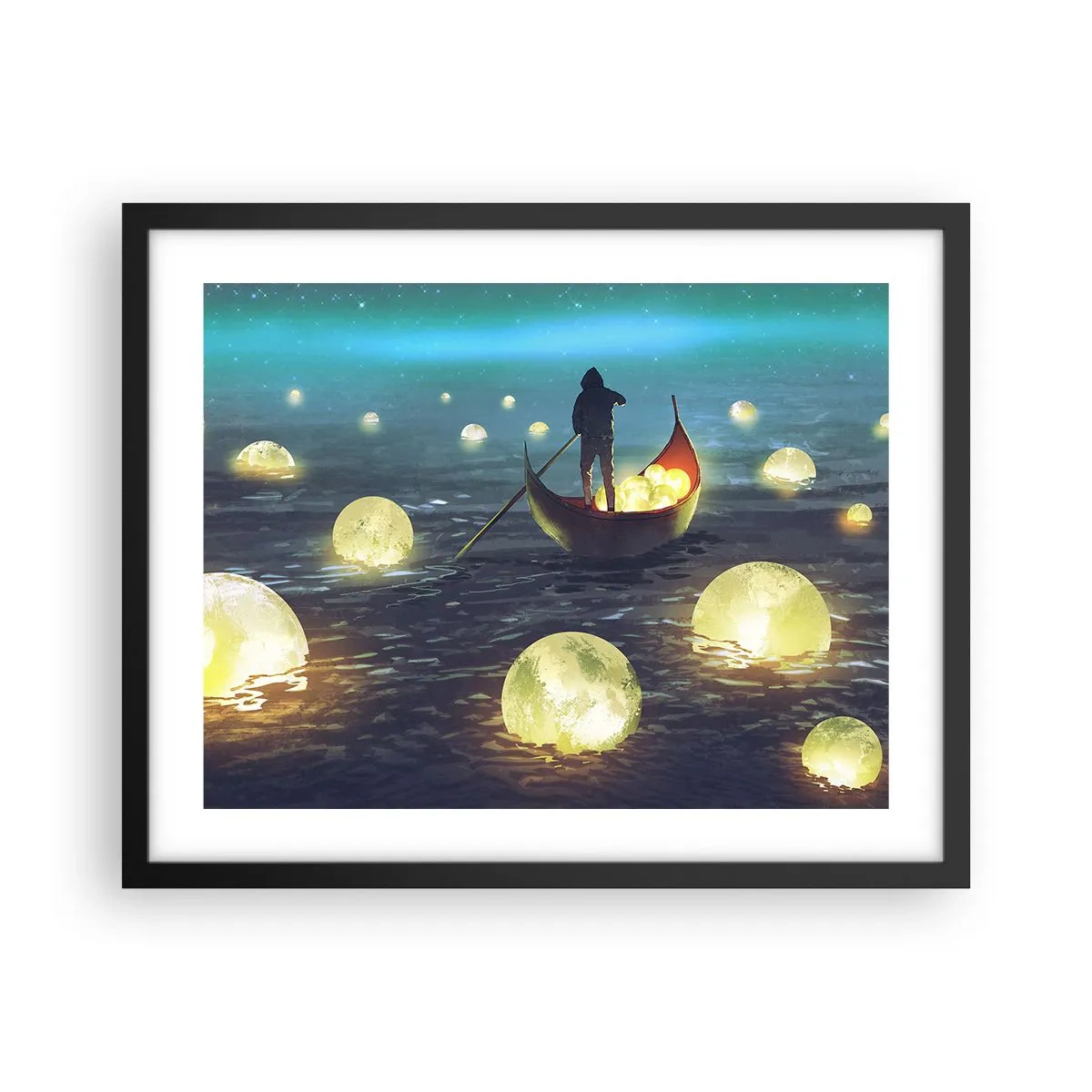 Plakat w czarnej ramie - Rzeczy, o których się filozofom nie śniło - 50x40 cm