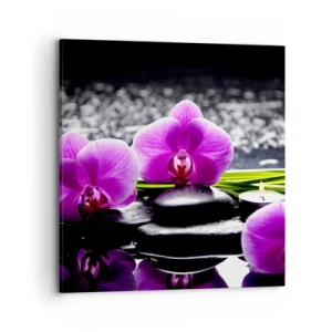 Obraz na płótnie - Utonąć w ciszy i spokoju - 70x70 cm