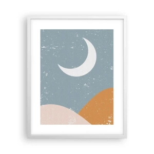 Plakat w białej ramie - Cud wielu nocy - 40x50 cm