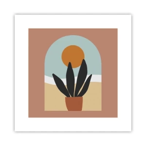 Plakat - Drobne radości - 30x30 cm