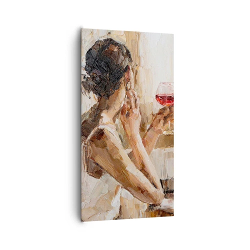Obraz na płótnie - Smak dobrej chwili - 65x120 cm