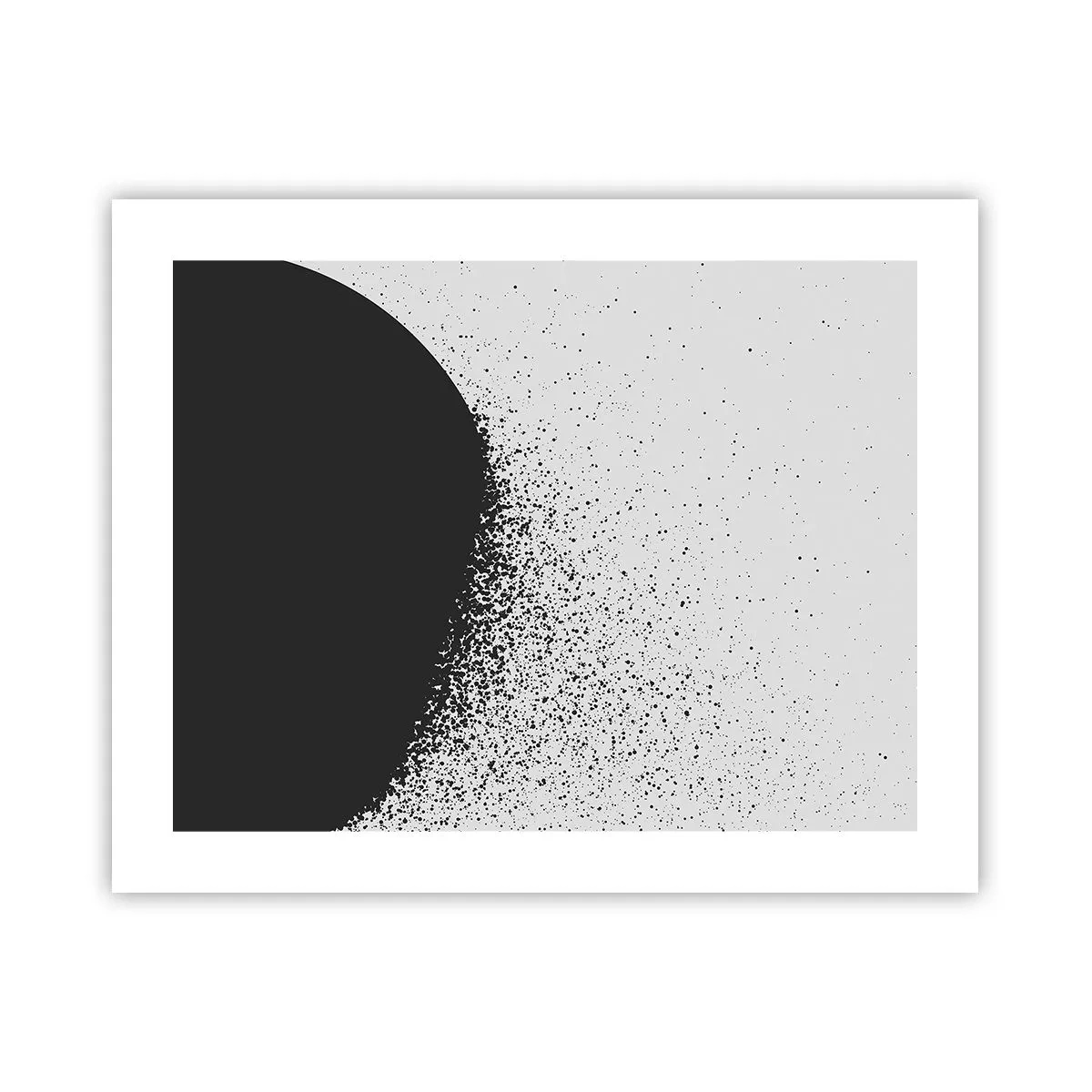Plakat - Ruch cząsteczek - 50x40 cm