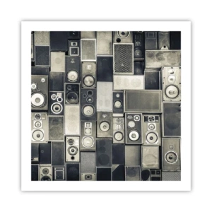 Plakat - I wszystko gra - 60x60 cm