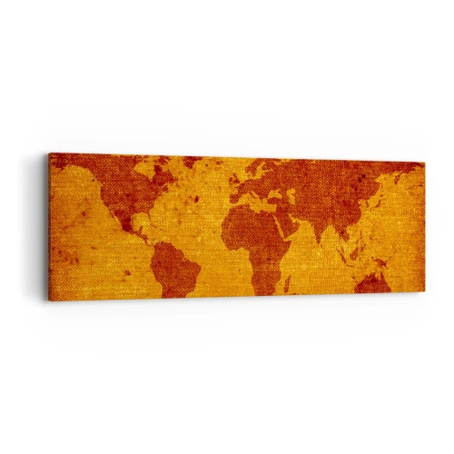 Obraz na płótnie - Zaproszenie do podróży - 90x30 cm