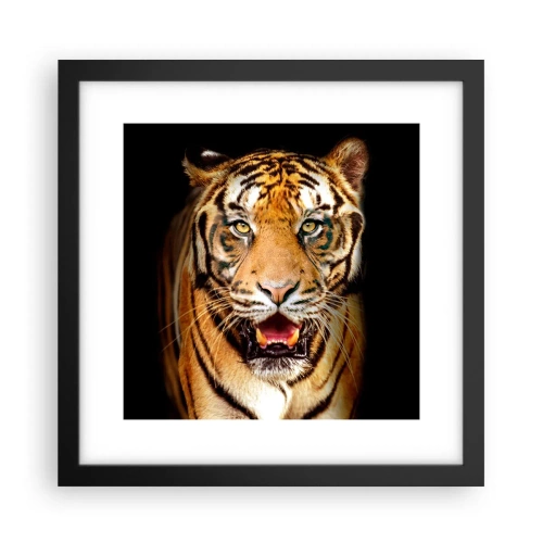Plakat w czarnej ramie - Dzikość serca - 30x30 cm