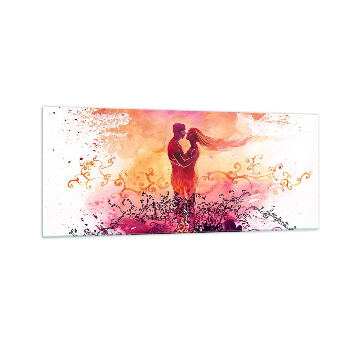 Obraz na szkle - Jednego serca! Tak mało mi trzeba… - 100x40 cm