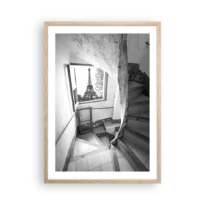 Plakat w ramie jasny dąb - Co za widok! - 50x70 cm