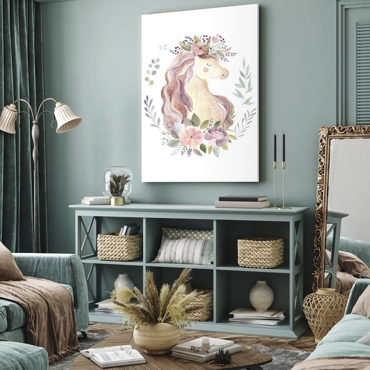 Obraz na płótnie - Zaproszenie do świata baśni - 45x80 cm