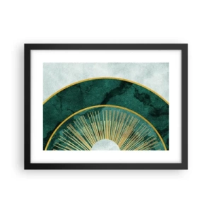 Plakat w czarnej ramie - Inny układ słoneczny - 40x30 cm
