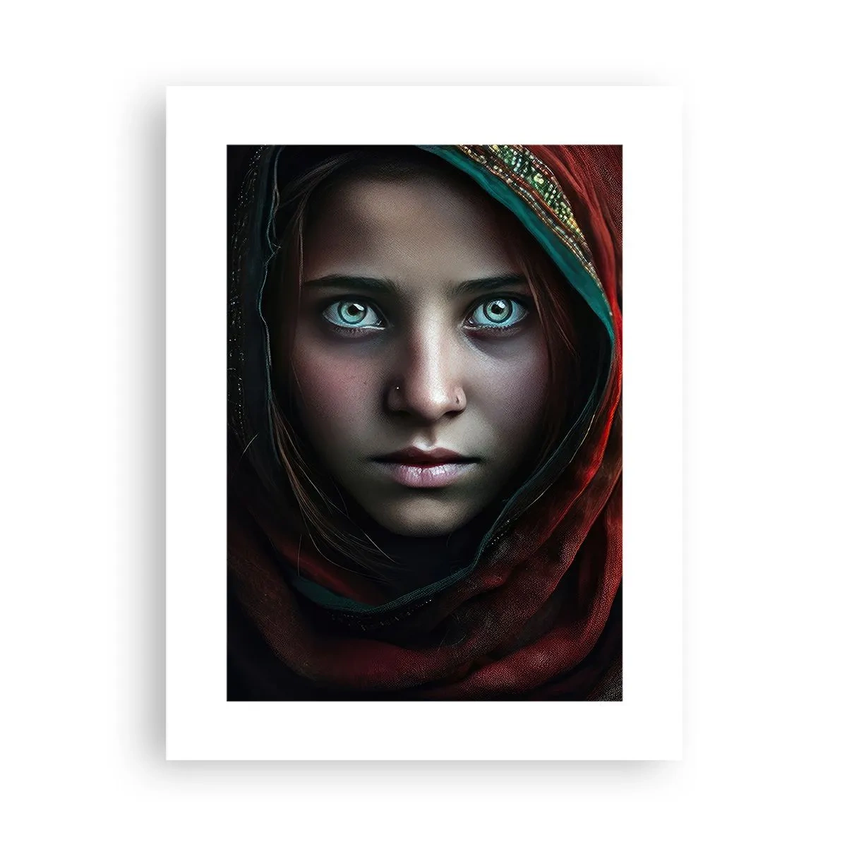 Plakat - Wschodnia księżniczka - 30x40 cm