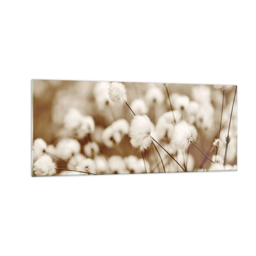 Obraz na szkle - Puszysty łan - 100x40 cm