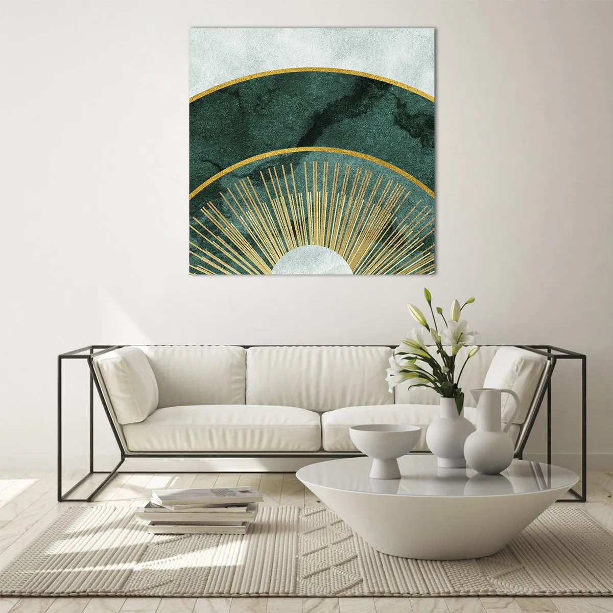 Obraz na szkle - Inny układ słoneczny - 60x60 cm