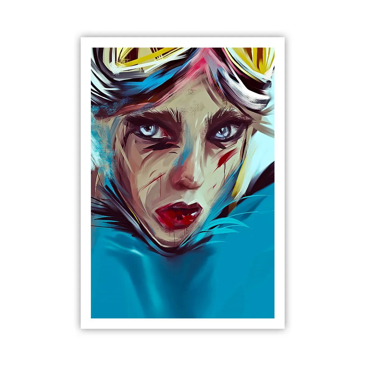 Plakat - Wojowniczka szos - 70x100 cm