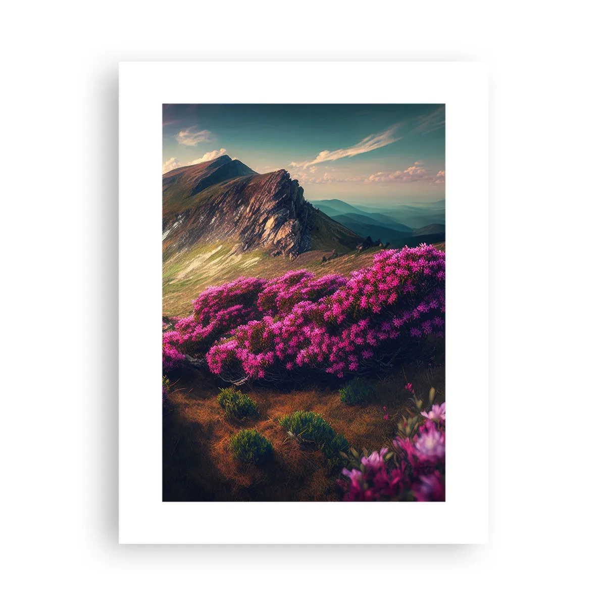 Plakat - Lato w górach - 30x40 cm