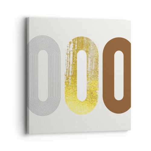 Obraz na płótnie - Ooo! - 40x40 cm